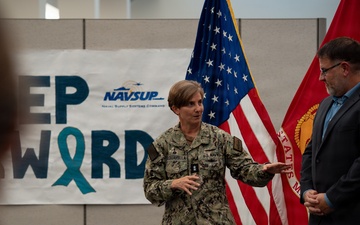 NAVSUP Department of the Navy Civilian Service Commendation Medal ceremony