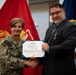 NAVSUP Department of the Navy Civilian Service Commendation Medal ceremony