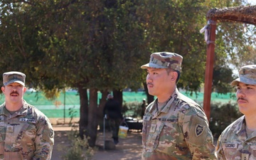 NCNG Soldiers Promote During Southern Accord