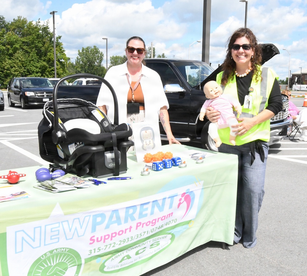 Fort Drum FAP promotes safety during Family Car Show