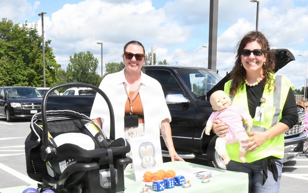 Fort Drum FAP promotes safety during Family Car Show