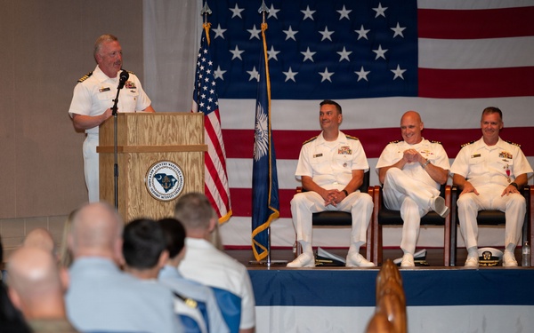 Naval Support Activity Charleston holds change of command ceremony