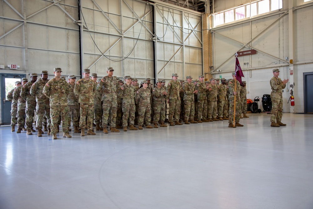 Deployment Ceremony for Ga. ARNG elements of the 1-111st GSAB