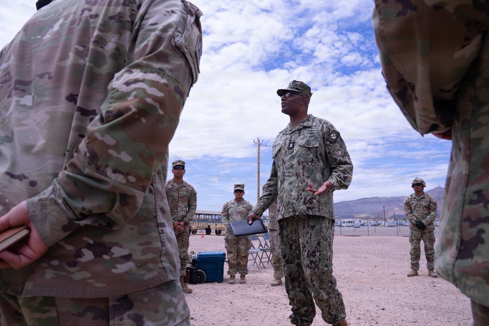 Senior enlisted leader for U.S. Central Command visits Fort Bliss