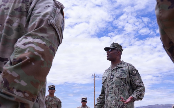 Senior enlisted leader for U.S. Central Command visits Fort Bliss