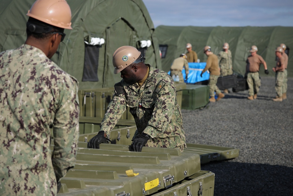 Seabees Establish Expeditionary Camp for Northern Viking 26