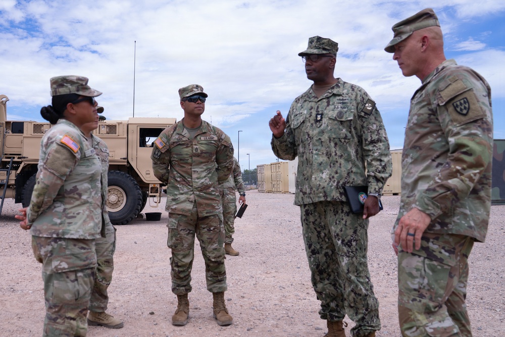 Senior enlisted leader for U.S. Central Command visits Fort Bliss