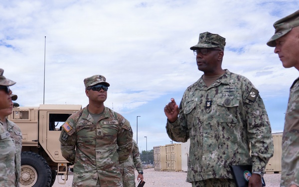 Senior enlisted leader for U.S. Central Command visits Fort Bliss
