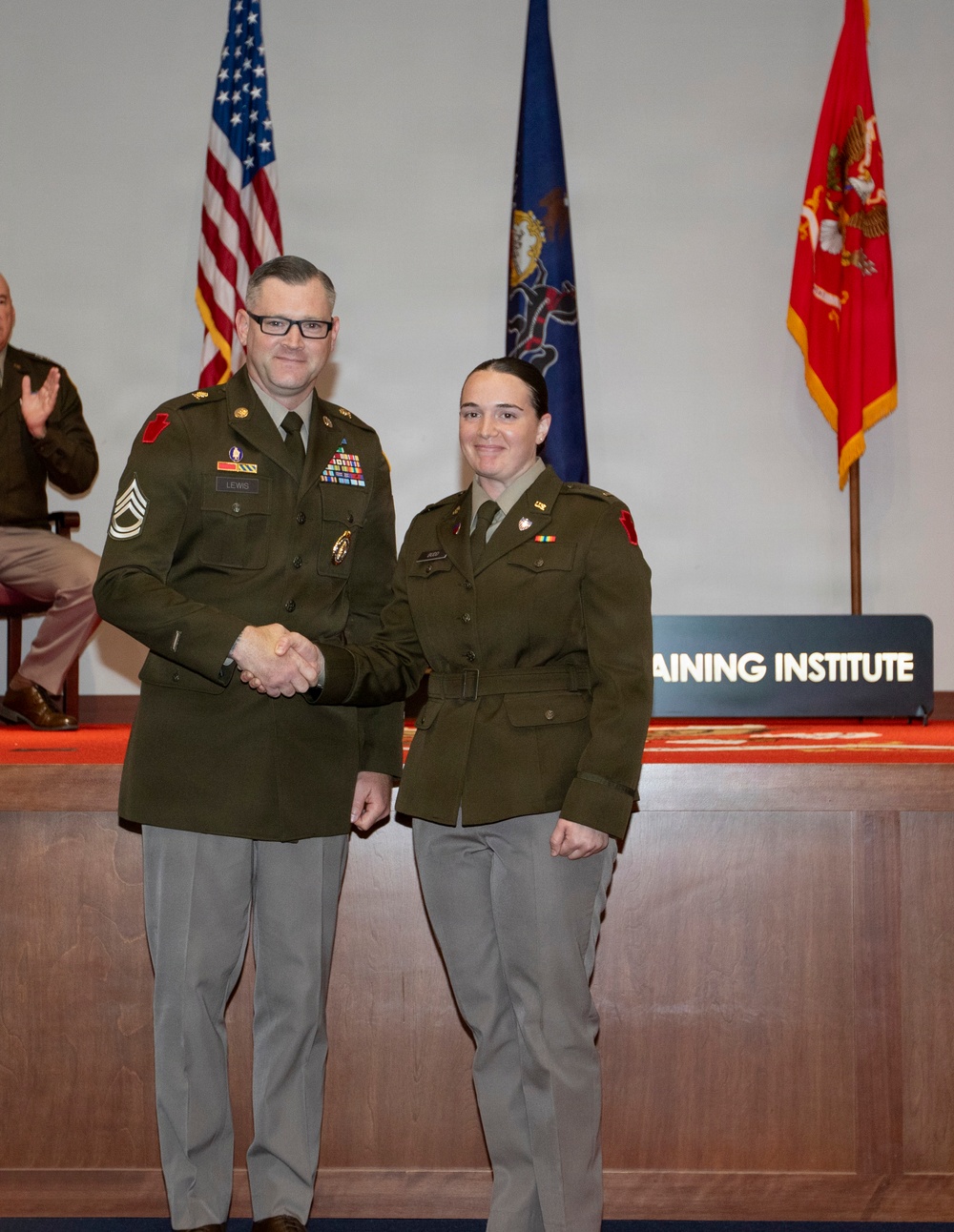 Officer candidates graduate from Pennsylvania OCS
