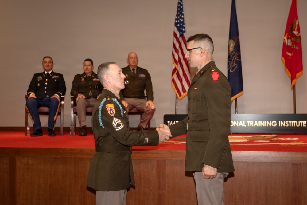 Officer candidates graduate from Pennsylvania OCS