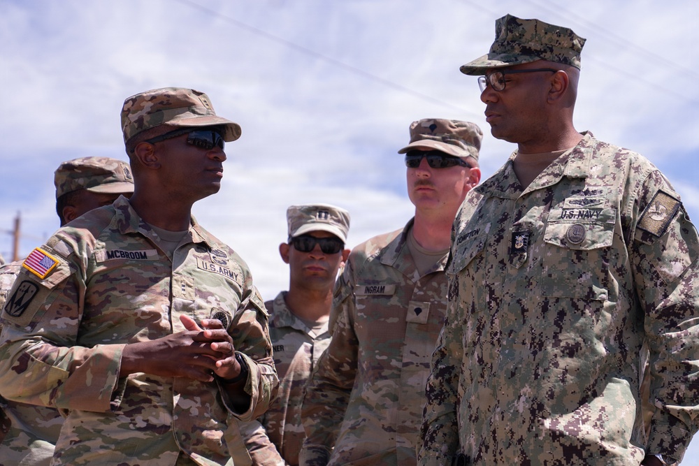 Senior enlisted leader for U.S. Central Command visits Fort Bliss