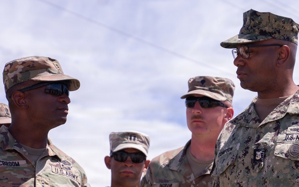 Senior enlisted leader for U.S. Central Command visits Fort Bliss