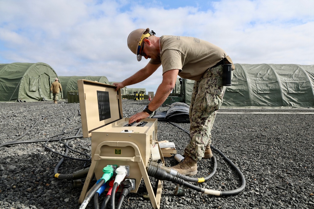 Seabees Establish Expeditionary Camp for Northern Viking 26