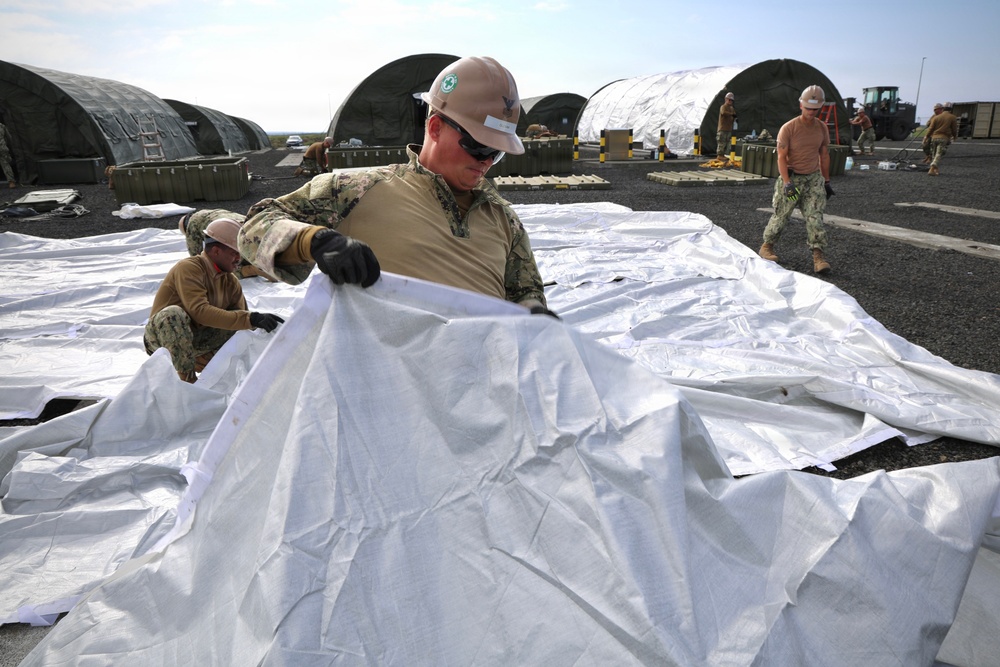 Seabees Establish Expeditionary Camp for Northern Viking 26