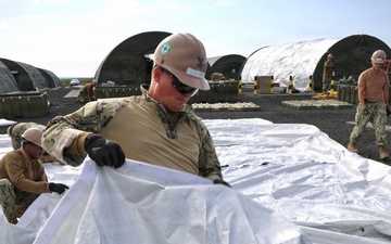 Seabees Establish Expeditionary Camp for Northern Viking 26