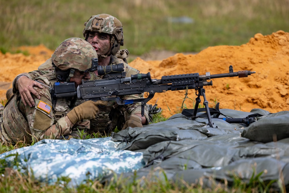 1st Battalion, 3d U.S. Infantry Regiment (The Old Guard) Live Fire Exercise