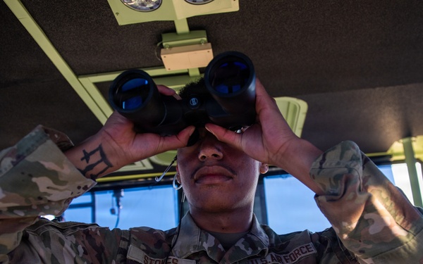 60th OSS Airmen operate mobile air traffic control tower