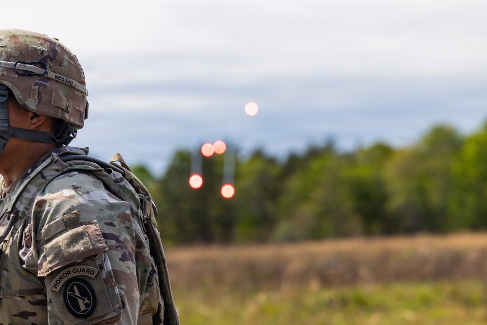 1st Battalion, 3d U.S. Infantry Regiment (The Old Guard) Live Fire Exercise