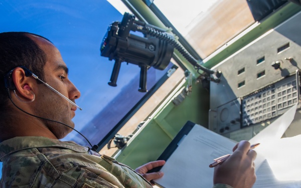 60th OSS Airmen operate mobile air traffic control tower