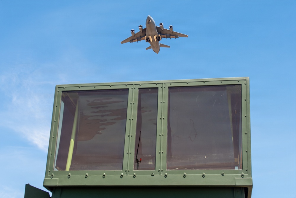 60th OSS Airmen operate mobile air traffic control tower