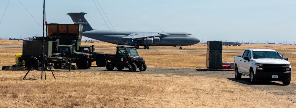 60th OSS Airmen operate mobile air traffic control tower