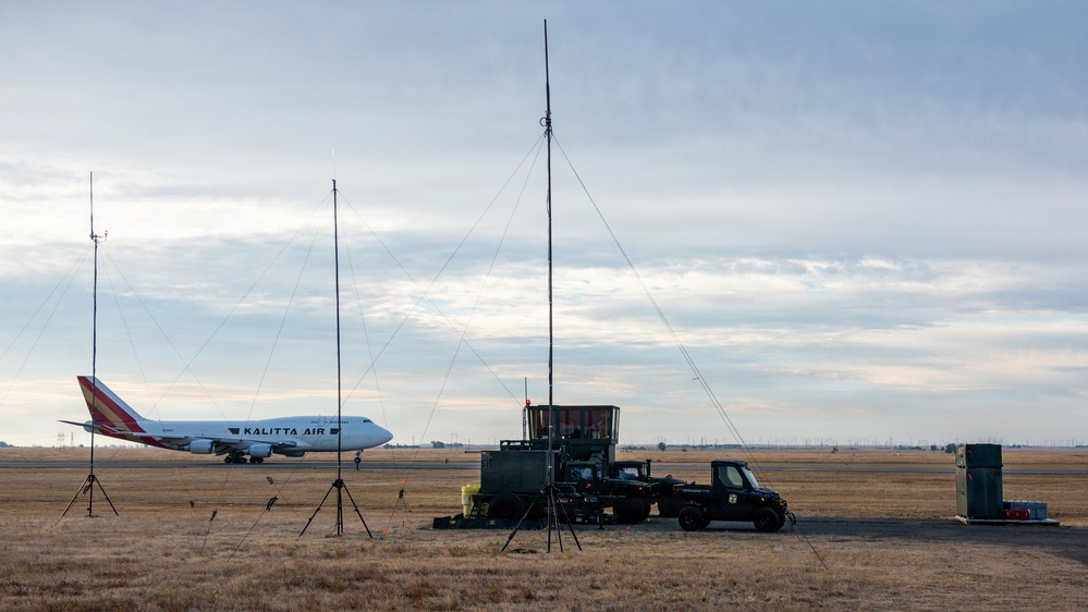 60th OSS Airmen operate mobile air traffic control tower