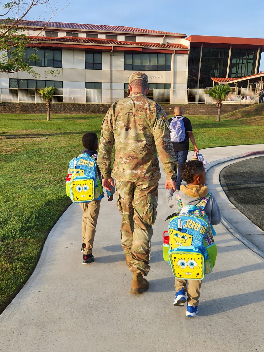 Fort Buchanan welcomes students for first day of DoWEA classes