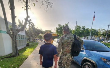 Fort Buchanan welcomes students for first day of DoWEA classes