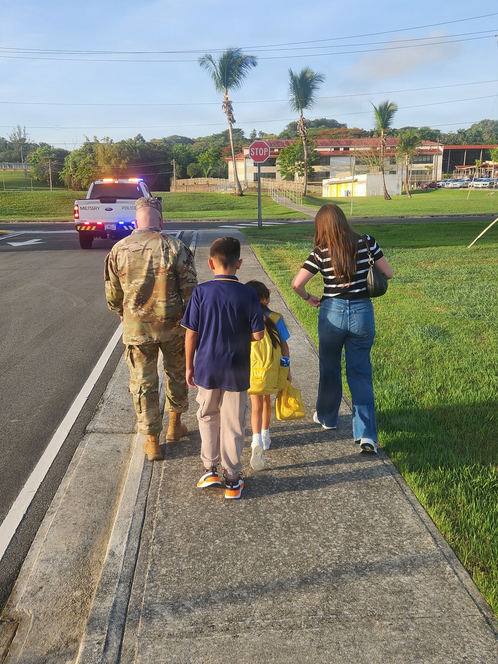 Fort Buchanan welcomes students for first day of DoWEA classes