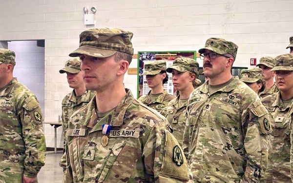 Montana National Guard Soldier Receives Soldier’s Medal