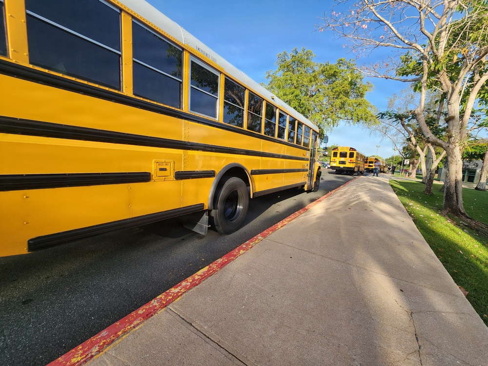 Fort Buchanan welcomes students for first day of DoWEA classes