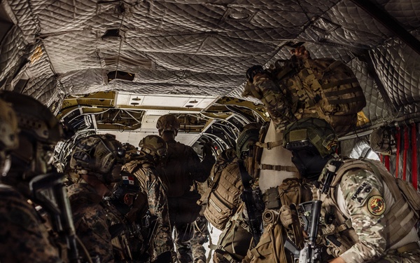 PANAMAX-26: V1/6, Partner forces conduct simulated air raid