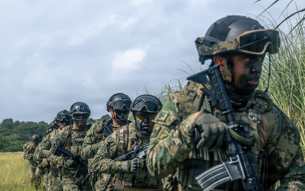 PANAMAX-26: V1/6, Partner forces conduct simulated air raid