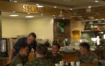 Medal of Honor Recipient Dakota Meyer visits I MEF