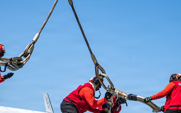 Ronald Reagan Sailors Conduct Flight Deck Training