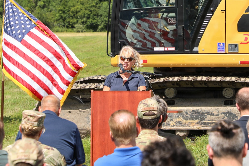 Selfridge Runway Groundbreaking
