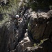 Summer Mountain Leaders Course 1-26 students test their repelling skill on Little Face