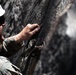 Summer Mountain Leaders Course 1-26 students test their repelling skill on Little Face