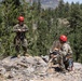 Summer Mountain Leaders Course 1-26 students test their repelling skill on Little Face