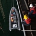 Ronald Reagan Sailors Perform a Rigid Hull Inflatable Boat Onload