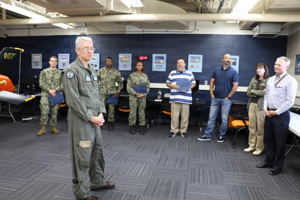 Inside the course that qualifies every naval aerial target operator