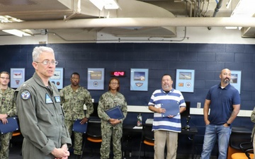 Inside the course that qualifies every naval aerial target operator