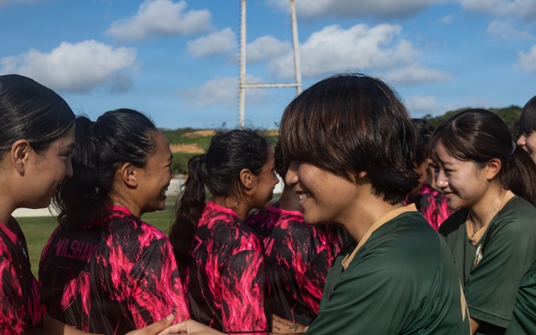 Camp Foster hosts exhibition soccer match with the community