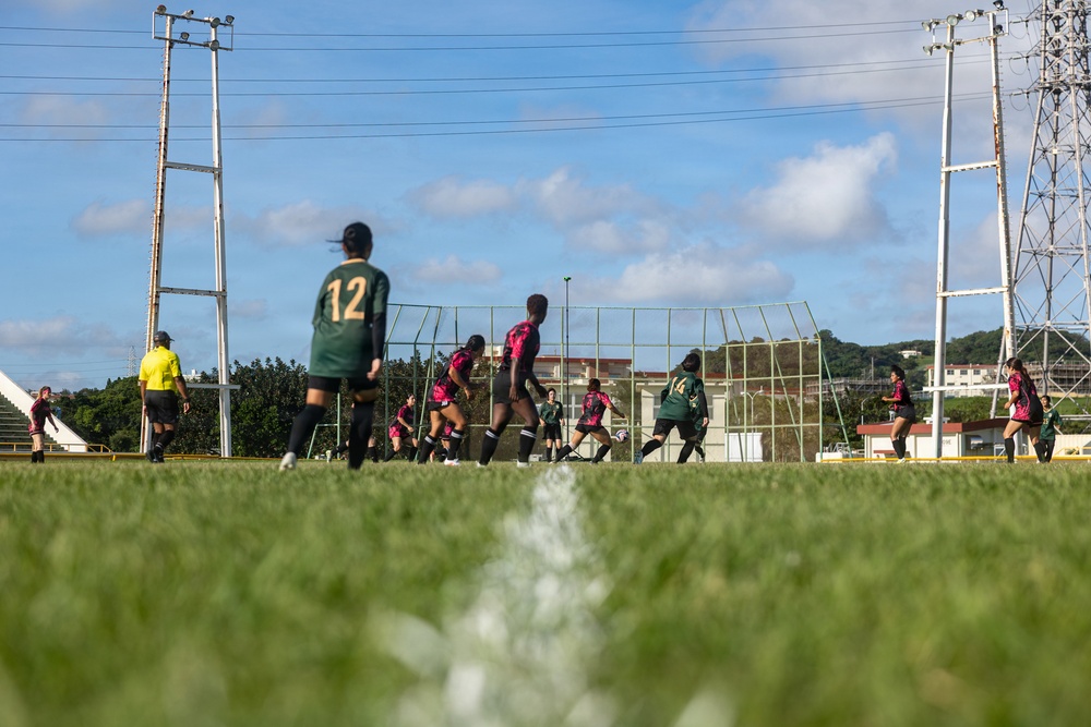 Camp Foster hosts exhibition soccer match with the community