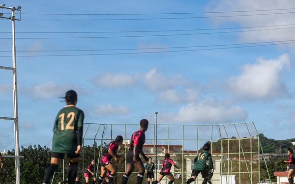 Camp Foster hosts exhibition soccer match with the community