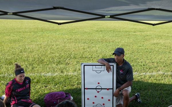 Camp Foster hosts exhibition soccer match with the community
