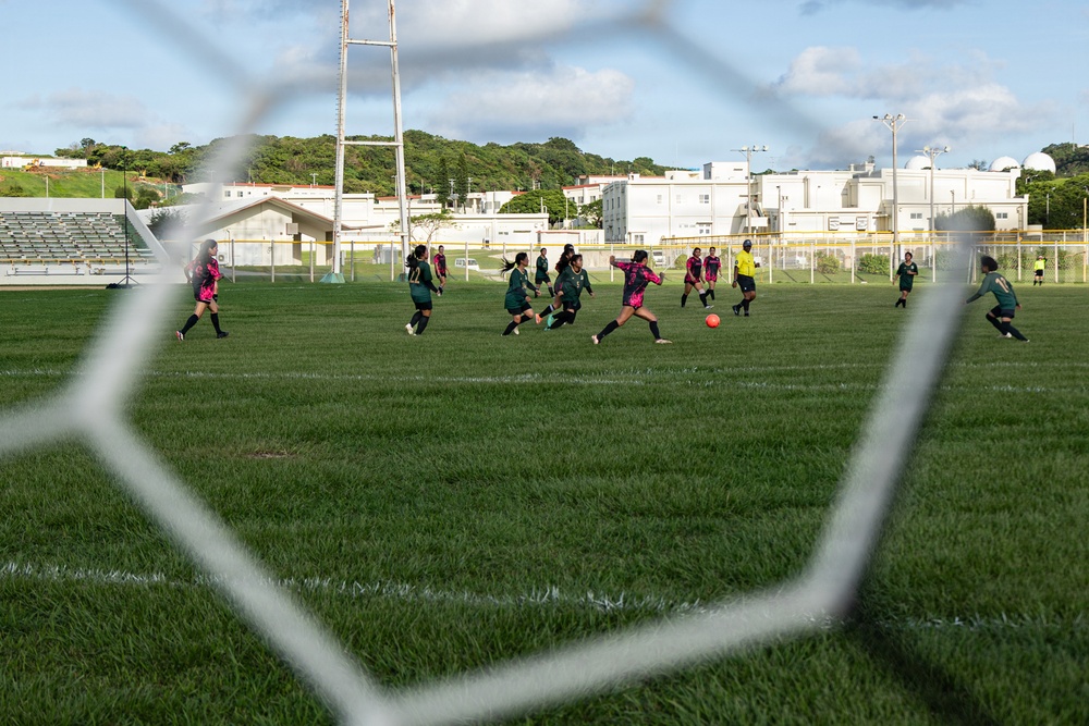 Camp Foster hosts exhibition soccer match with the community