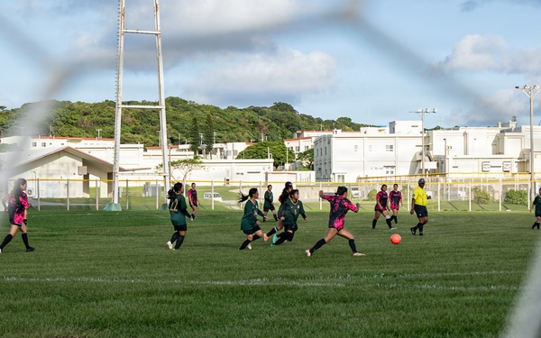 Camp Foster hosts exhibition soccer match with the community