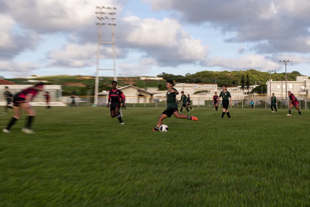 Camp Foster hosts exhibition soccer match with the community