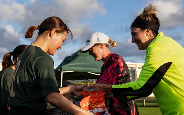 Camp Foster hosts exhibition soccer match with the community